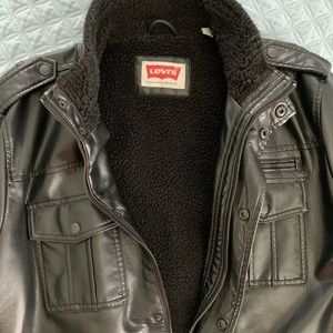 Levi’s faux leather jacket